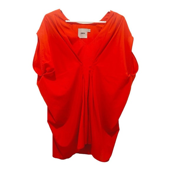 ASOS Orange Shirt Unique Design - Picture 1 of 2